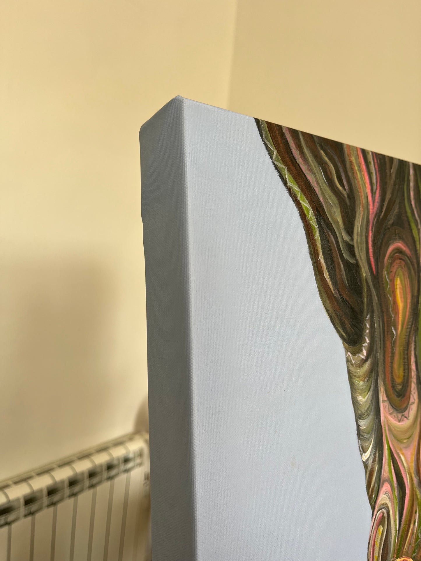 Kojo the leopard - Hand Embellished, limited edition, canvas print