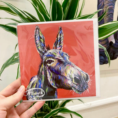 Donkey Greeting card