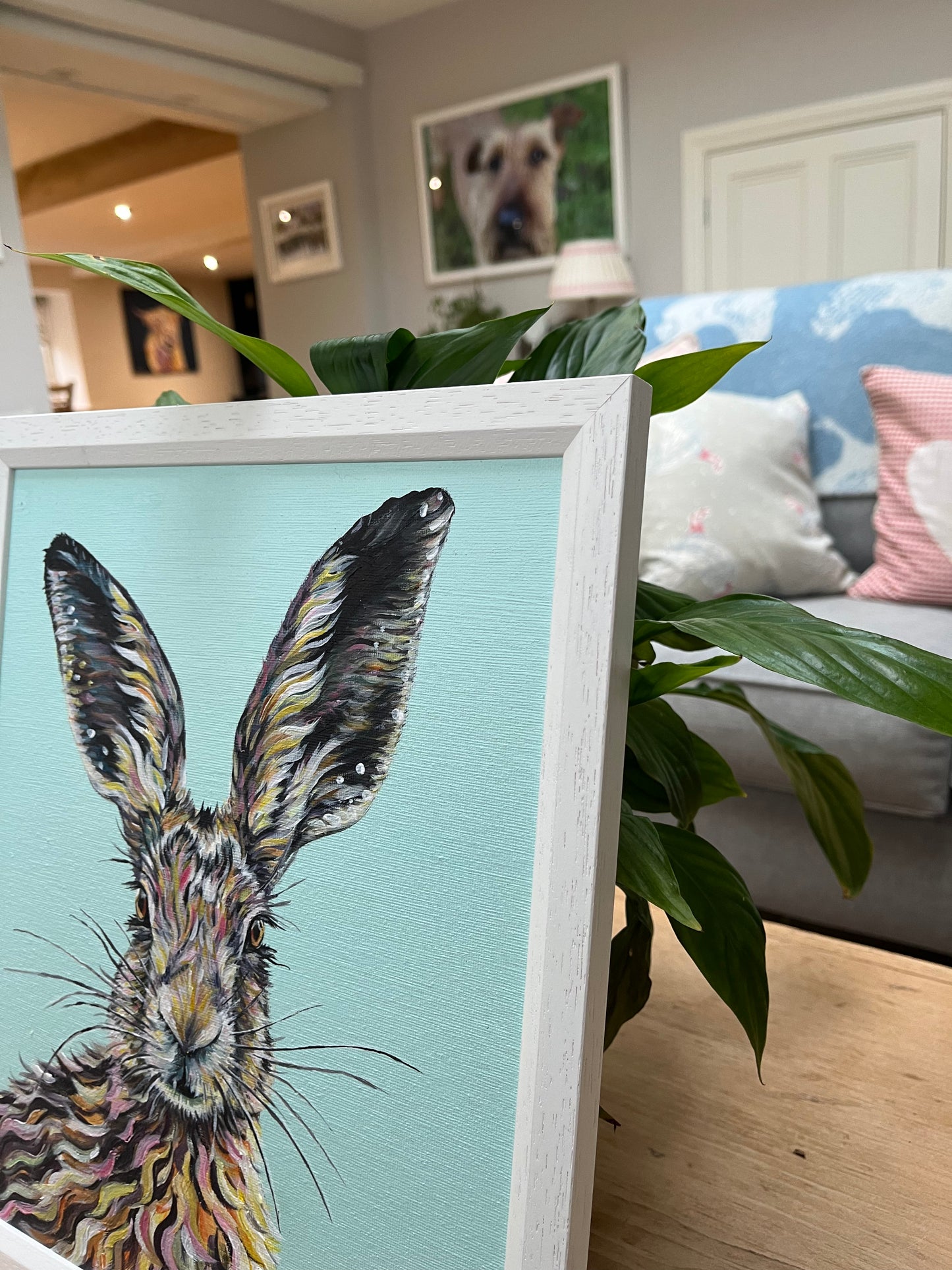 Heidi the hare - ORIGINAL painting